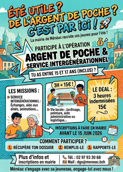 Affiche Opération Argent De Poche